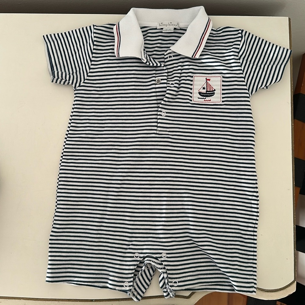 Kissy kissy collared play shirt